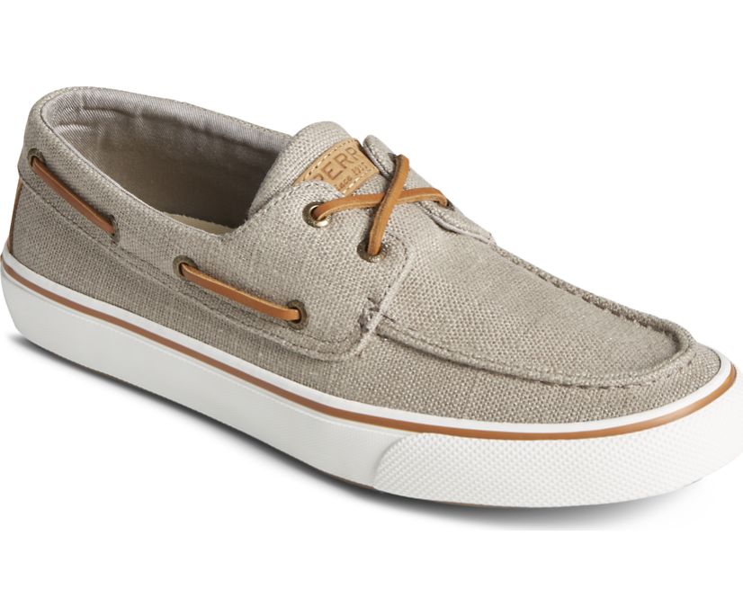 Sperry Bahama II Hemp Sneakers Grey / Brown | JVW-735419