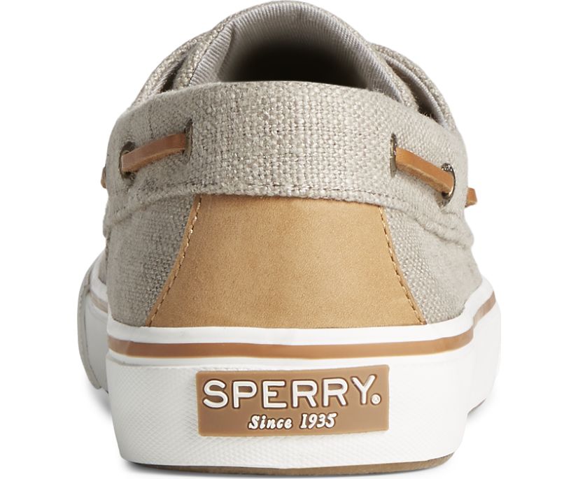 Sperry Bahama II Hemp Sneakers Grey / Brown | JVW-735419