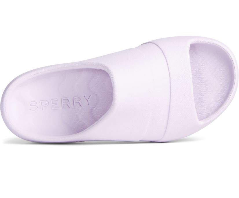 Sperry Float Slide Sandals Purple | QFJ-048639