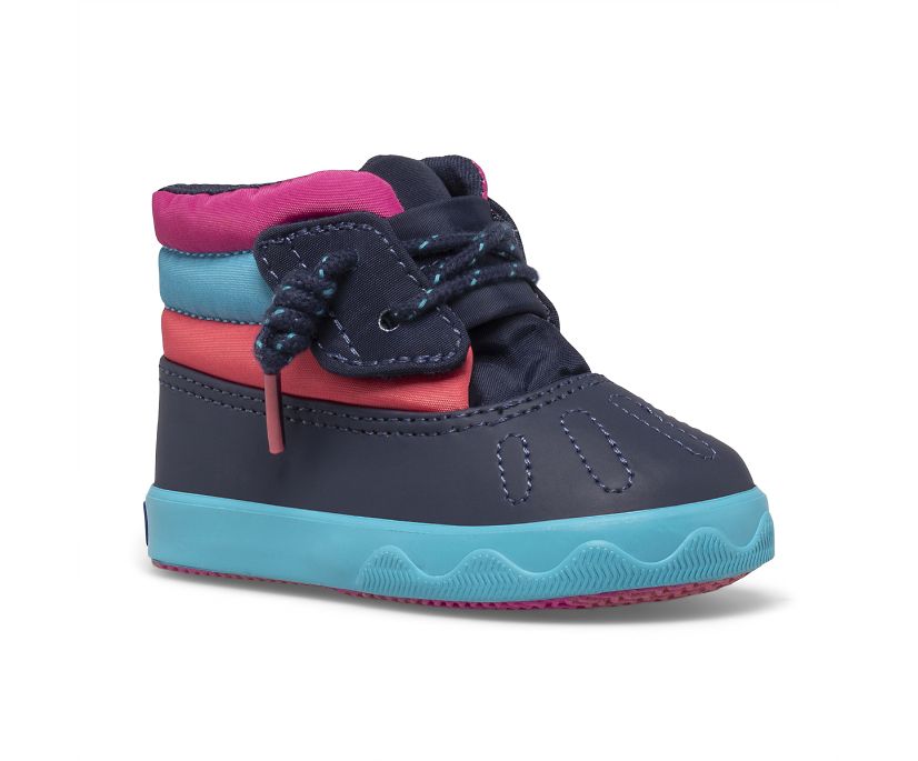 Sperry Icestorm Crib Boots Navy / Multicolor | HYX-735962