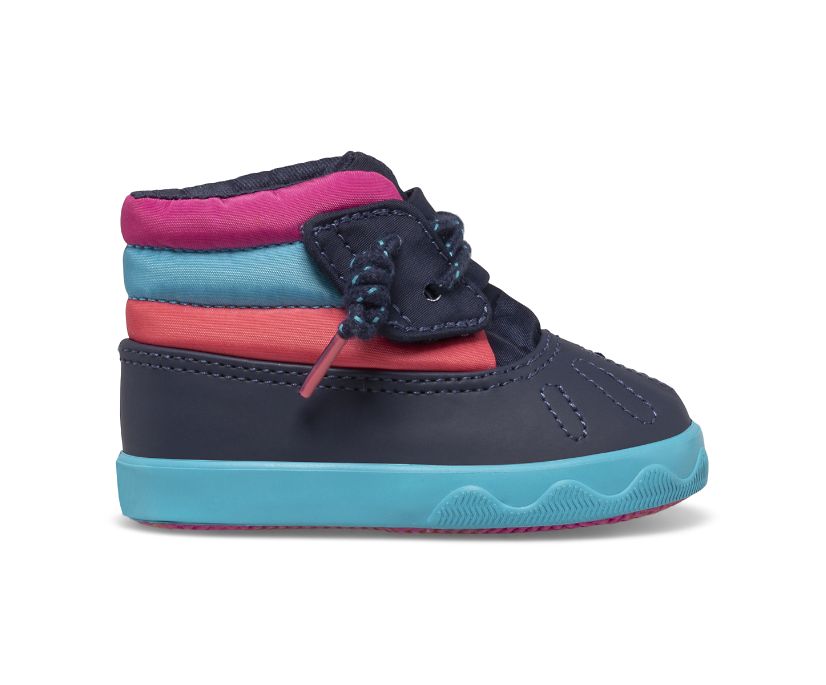 Sperry Icestorm Crib Boots Navy / Multicolor | HYX-735962