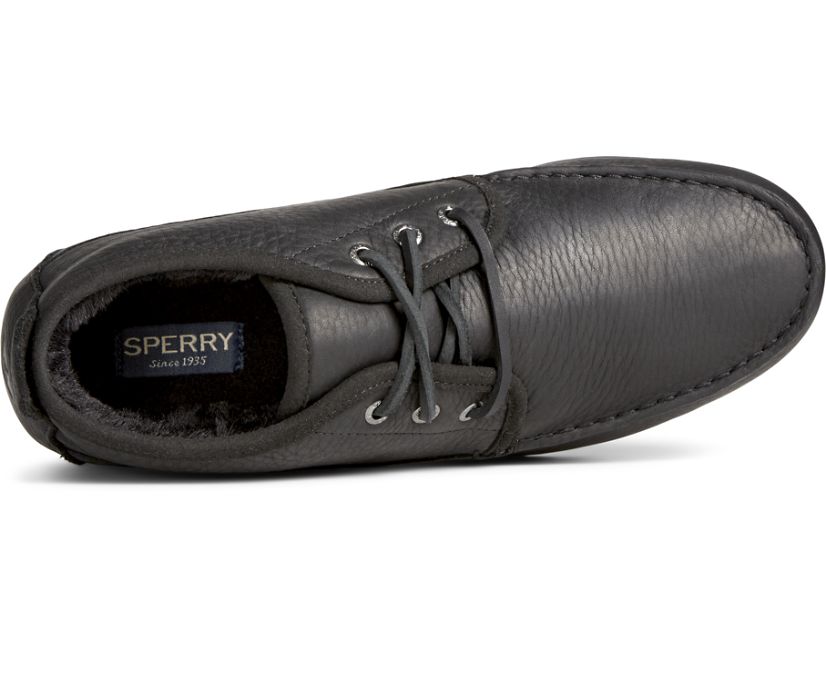 Sperry Moc-Sider Chukka Boots Black | PBE-596234