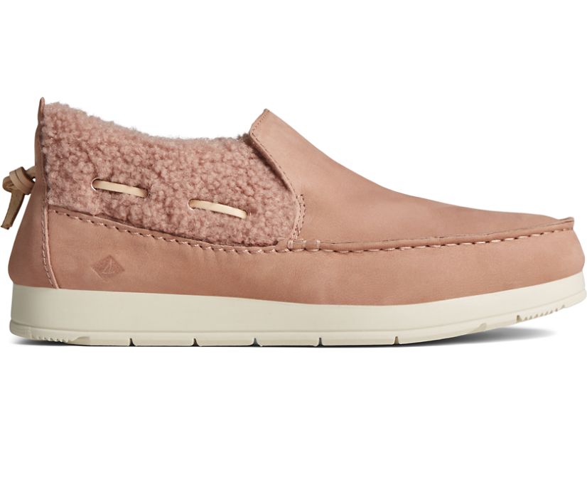 Sperry Moc-Sider Teddy Slip On Loafers Rose | IOX-916724