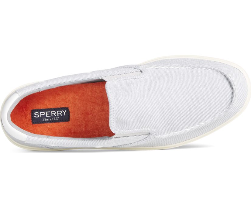 Sperry Outer Banks Twin Gore Washed Loafers Grey | ETM-150643