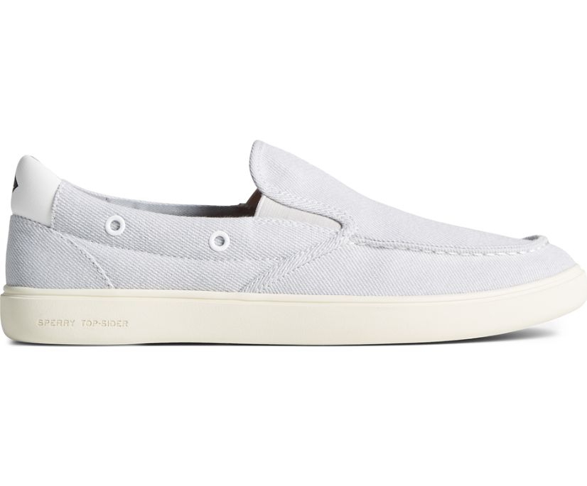 Sperry Outer Banks Twin Gore Washed Loafers Grey | ETM-150643