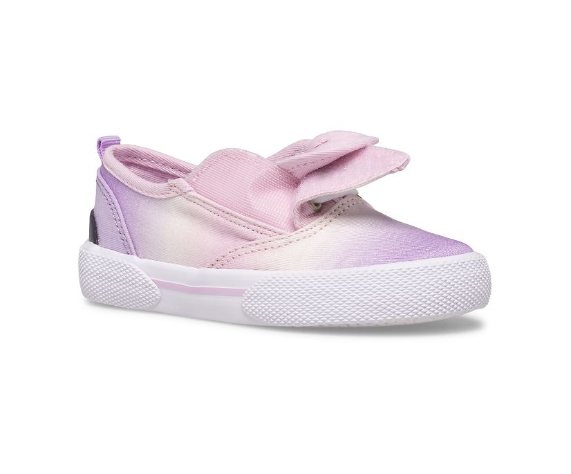 Sperry Pier Wave CVO Junior Washable Sneakers Purple / Pink | KPW-473269