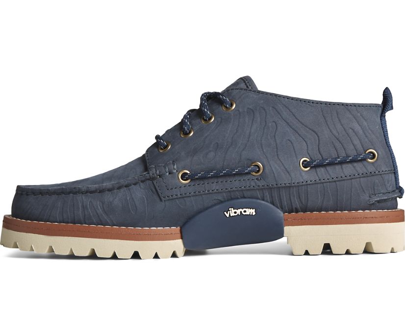 Sperry x Herschel Authentic Original Vibram Chukka Boots Navy | VCS-360159