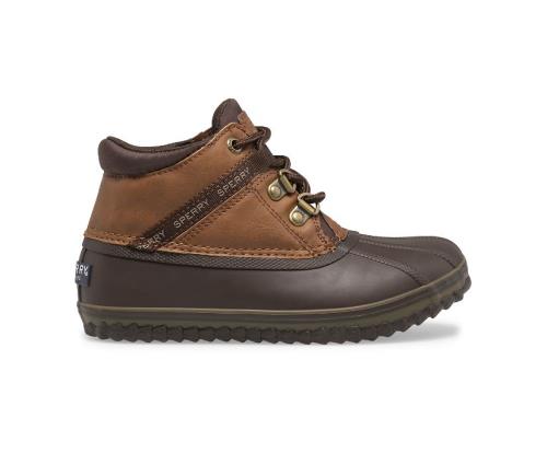 Sperry Bowline Storm Boots Brown / Brown | HYB-540297