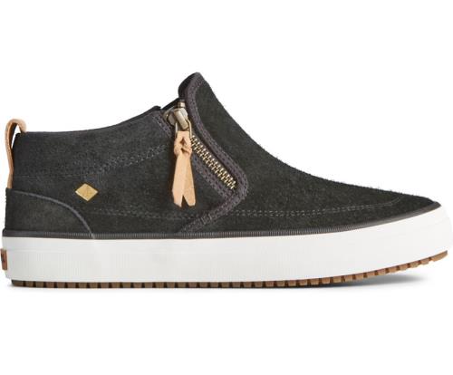 Sperry Crest Lug Suede Chukka Sneakers Black | MQH-438251
