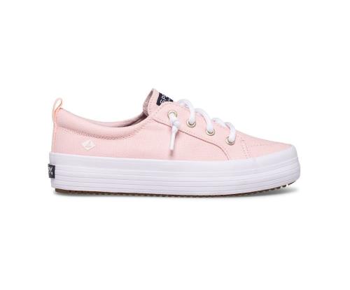 Sperry Crest Vibe Platform Sneakers Pink | SQM-831405