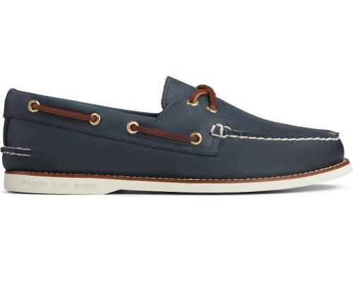Sperry Gold Cup Authentic Original Boat Shoes Navy | WBH-210348