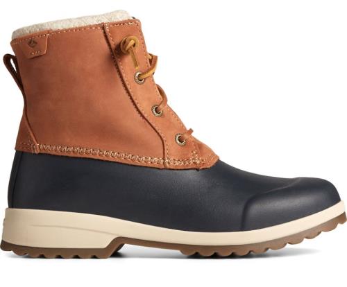 Sperry Maritime Repel Snow w/ Thinsulate™ Boots Brown / Navy | ZSL-453601