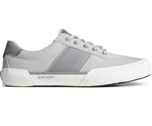 Sperry SeaCycled™ Soletide 2-Eye Sneakers Grey | ITF-485170